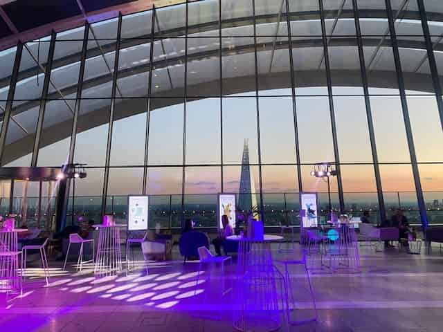 Exclusive Hire of Sky Garden