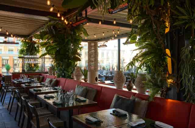 London rooftop terrace event venue