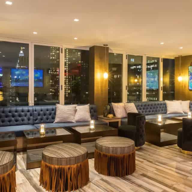 Fully Enclosed Skybar/Lounge