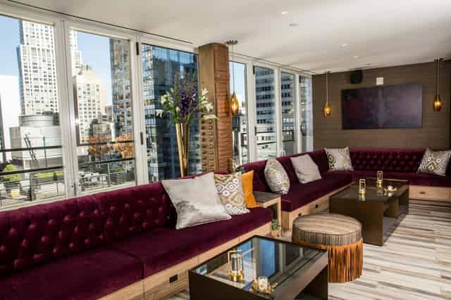 Fully Enclosed Skybar/Lounge