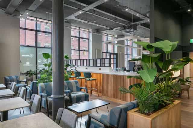 Ground floor coworking space