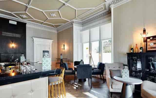 Stylish lounge at The Stud Room Bar, ideal for networking events and cocktail receptions.