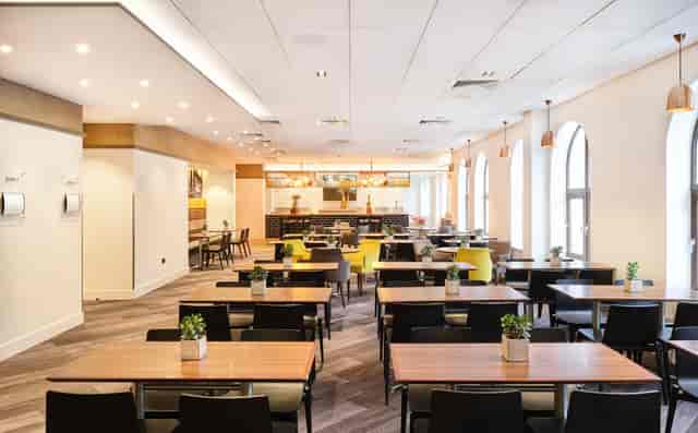 Illuminate Suite at Prospero House: modern event space with natural light for workshops.
