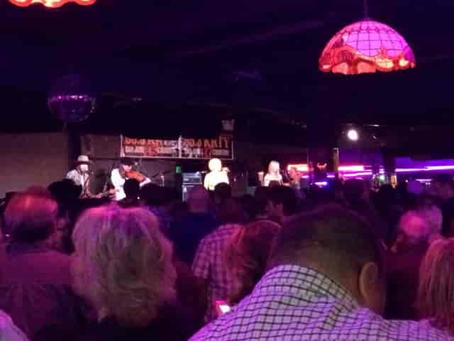 Lively nightclub scene at Club Rodeo Rio with vibrant lighting for events and concerts.