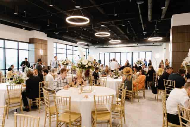 Elegant event space at The Overlook, perfect for corporate gatherings and celebrations.