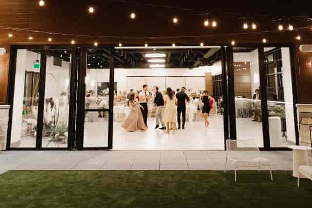 Elegant Groom's Room at The Rooftop Lehi, perfect for weddings and corporate events.