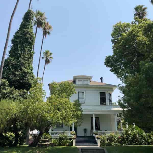 Historic Community Hall in Coyote Ranch, perfect for outdoor events and gatherings.