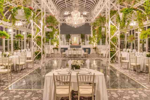 Elegant function room at The Madison Hotel, perfect for weddings and upscale events.