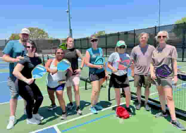 Pickleball courts