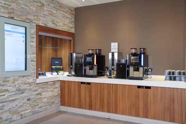 Refreshment station at Novotel Birmingham Centre, ideal for meetings and events.