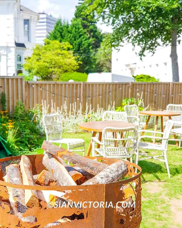 Outside Decked Area