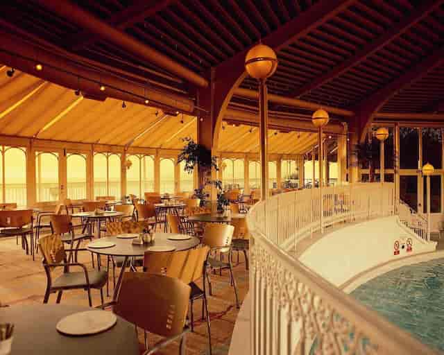 Oscar's Restaurant event space in Royal Bath Hotel, ideal for gatherings and networking.