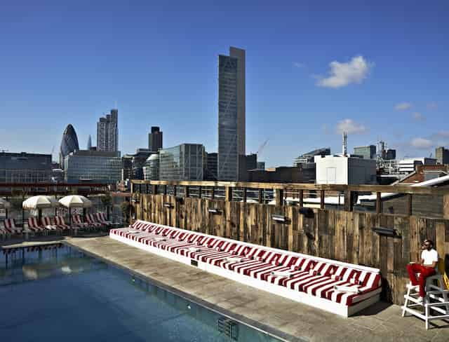 rooftop pool