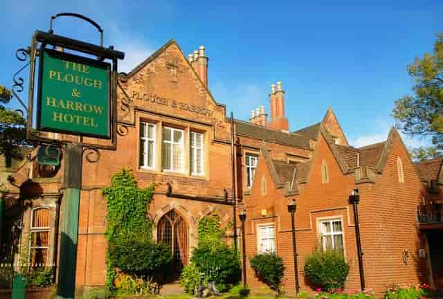 Terrace Room at Plough & Harrow Hotel, ideal for corporate retreats and social events.