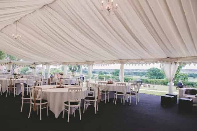 Luxury Glazed Garden Marquee