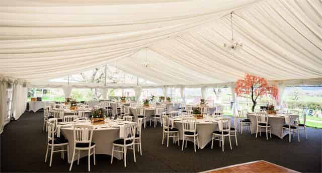 Luxury Glazed Garden Marquee