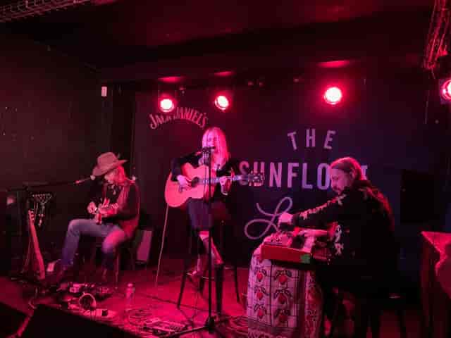 Intimate live music at Basement Bar, cozy ambiance for events and concerts.