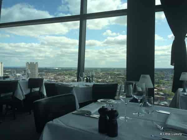 Elegant dining space at Marco Pierre White's Steakhouse, perfect for upscale events.