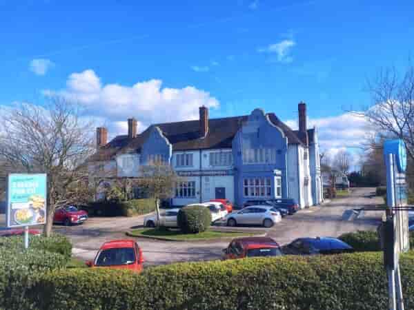 Bar & grill with blue facade, ideal for weddings and corporate events in Halesowen.