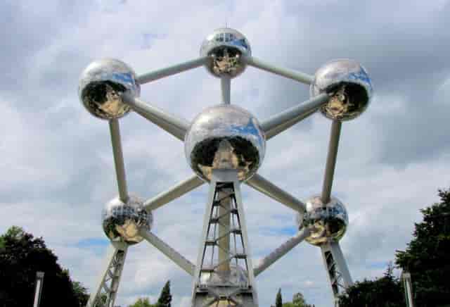 Prigogine at Atomium, Brussels - iconic venue for events with futuristic design.