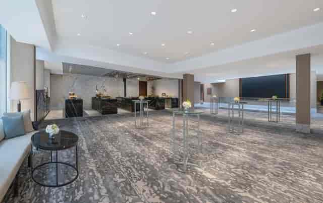 Modern event space at Atelier 2, The Capitol Kempinski Singapore, ideal for receptions and meetings.