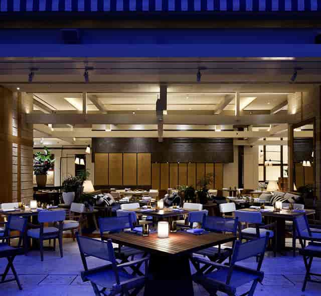 Stylish restaurant at Aberdeen Marina Club, perfect for intimate meetings and events.