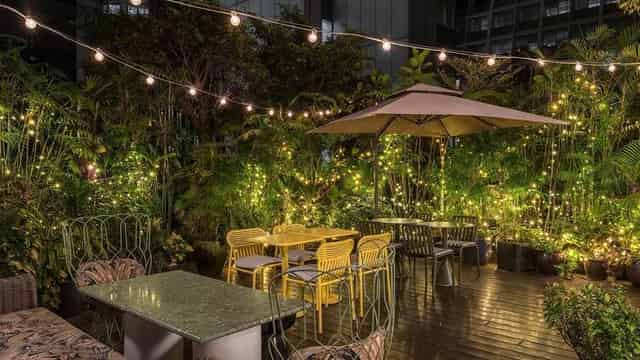 Outdoor terrace