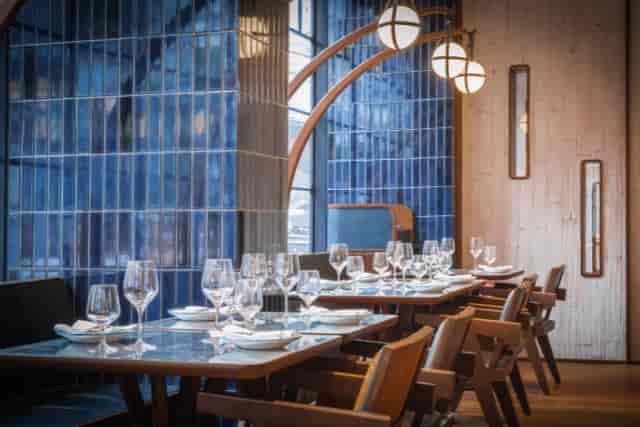 Elegant dining area at The Fleming, perfect for intimate gatherings and corporate dinners.