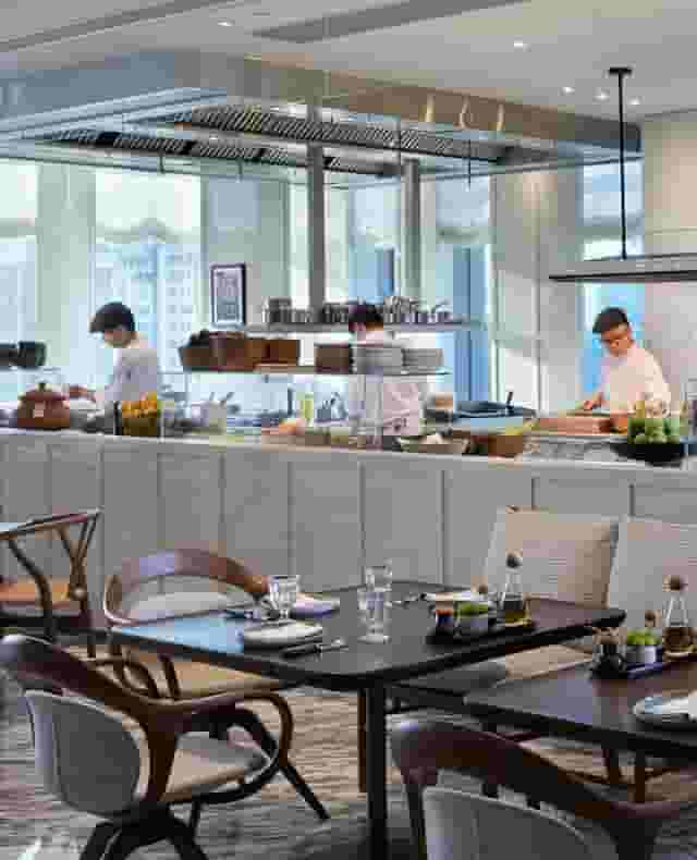 Main dining area
