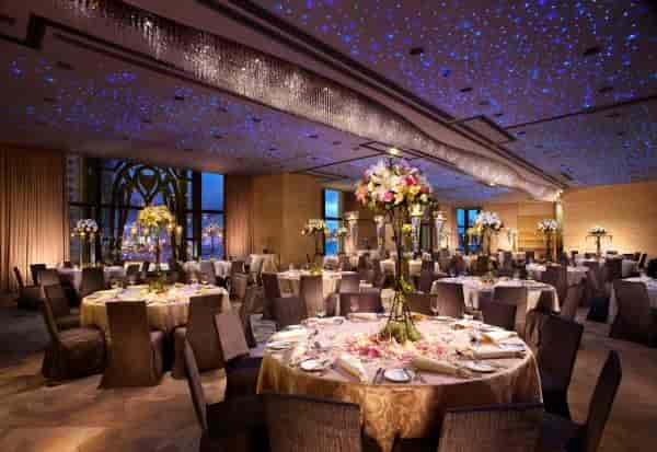 Grand Ballroom at Harbour Plaza Resort City, elegant venue for weddings and corporate events.
