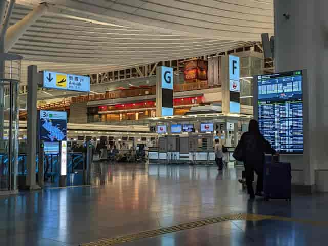 Fairground at TIAT SKY HALL, spacious airport terminal for events and networking.