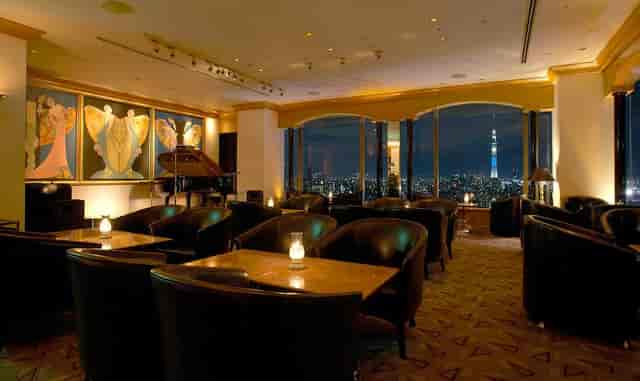 Elegant lounge at Hotel East 21 Tokyo, perfect for upscale events and gatherings.