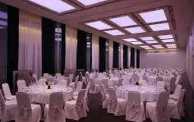 Ballroom Duomo at Excelsior Hotel Gallia, Milan, set for elegant weddings and corporate events.