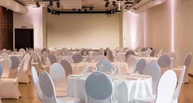 Elegant lighthouse event space for weddings and corporate gatherings.