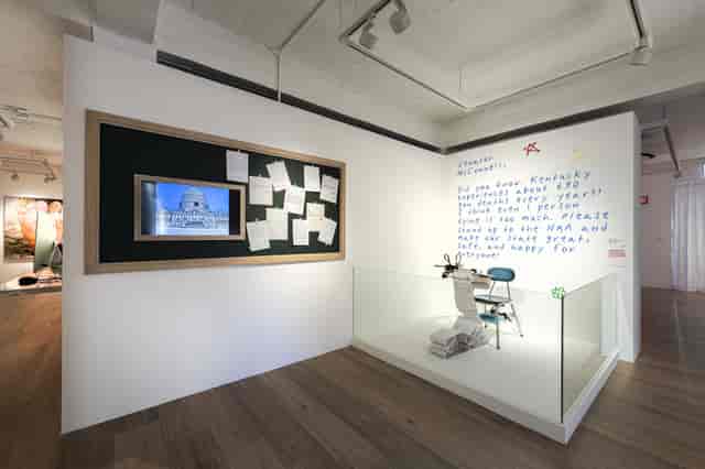 Exhibition Hall at Daelim Museum: creative meeting space for workshops and collaboration.