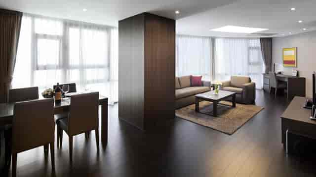 Modern Seodaemun Room 2 suite in Fraser Place, ideal for meetings and retreats.