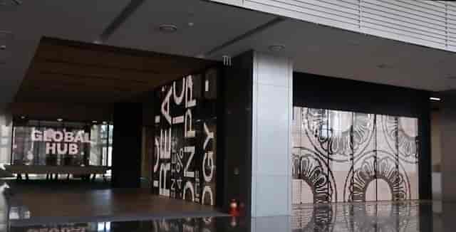 Modern event space at Creative Economy Innovation Center, ideal for conferences and networking.