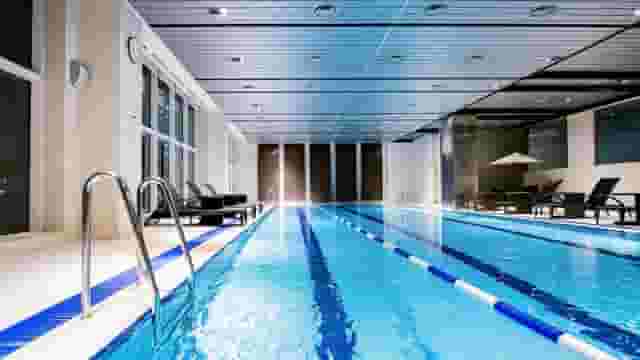 Lotte Hotel indoor pool
