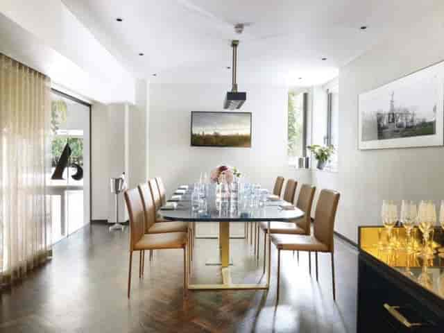 Green Park Meeting Room at The Athenaeum Hotel, modern design for corporate events.
