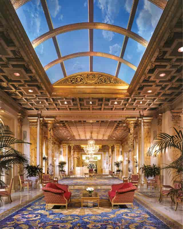 St. James Room at Fairmont Copley Plaza, elegant chandelier, ideal for gala events.
