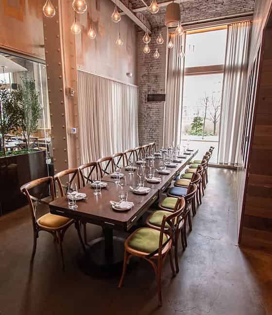 Private dining room