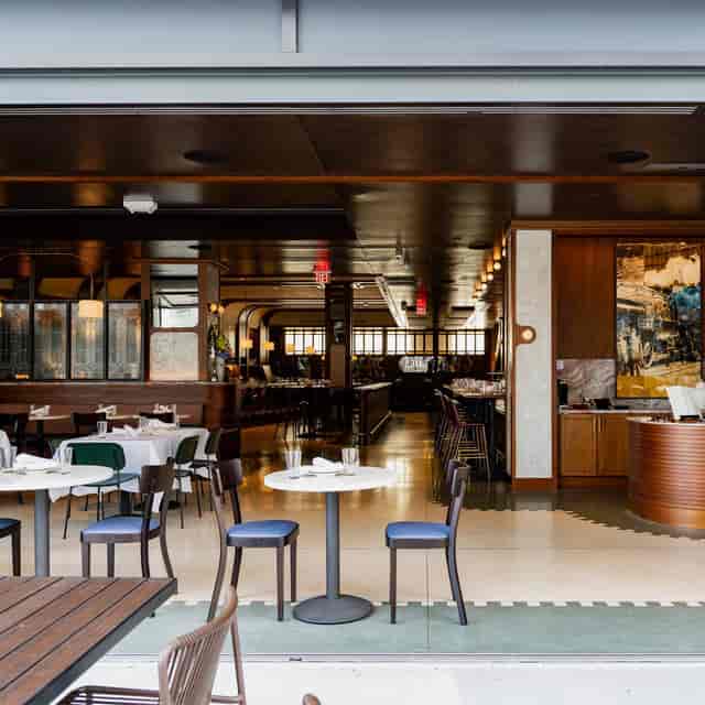 Private dining room at Eastern Standard, featuring modern decor for intimate events.