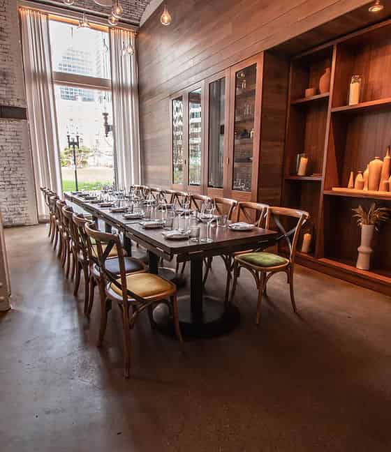 Private dining room