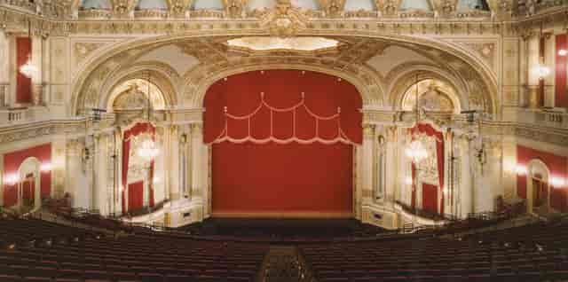 Citizens Bank Opera House theater with ornate architecture, ideal for gala events and performances.