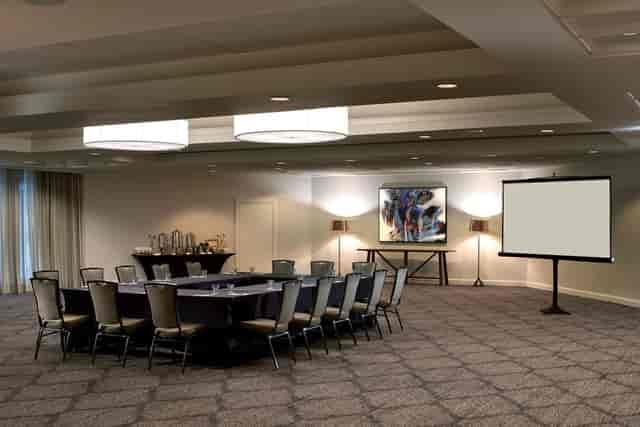 Grand Master Ballroom at Revere Hotel: modern meeting room for corporate events.