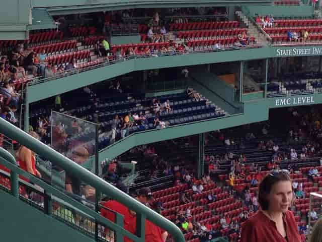 Dell Technologies Club at Fenway Park, ideal for networking events and gatherings.