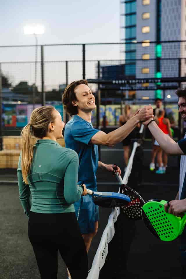 Vibrant team-building event at Padel Social Club, fostering collaboration and engagement.