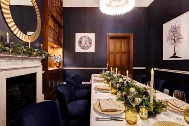 Elegant private dining room, Surveyors House, event, exclusive