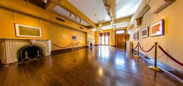 Monroe Front Parlor at Arts Club of Washington, elegant event space for art exhibitions.