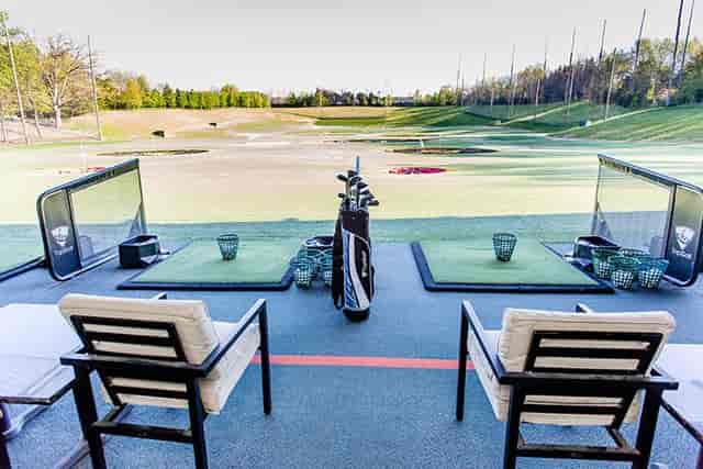 Vault Board Room at Topgolf D.C. - outdoor driving range for corporate events and team-building.